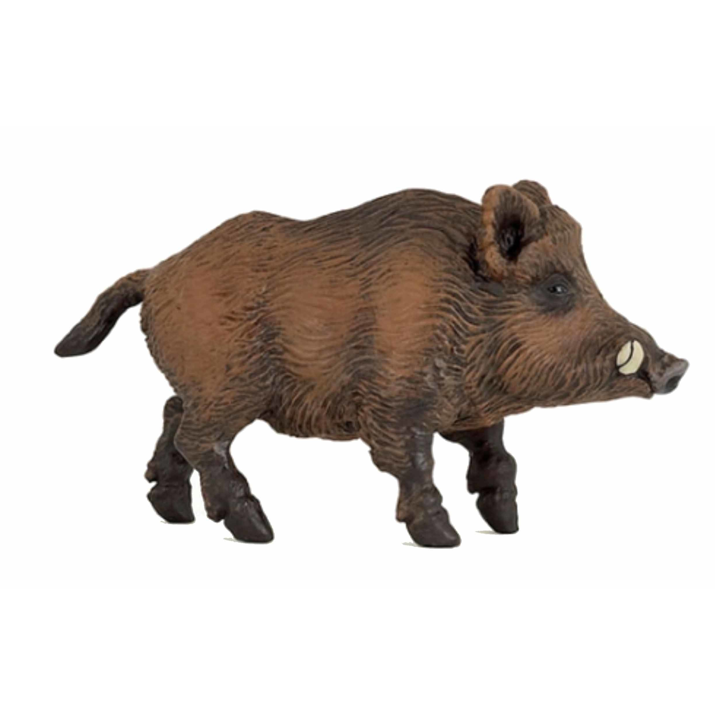 Plastic speelgoed dieren figuur wild zwijn 9,5 cm Top Merken Winkel